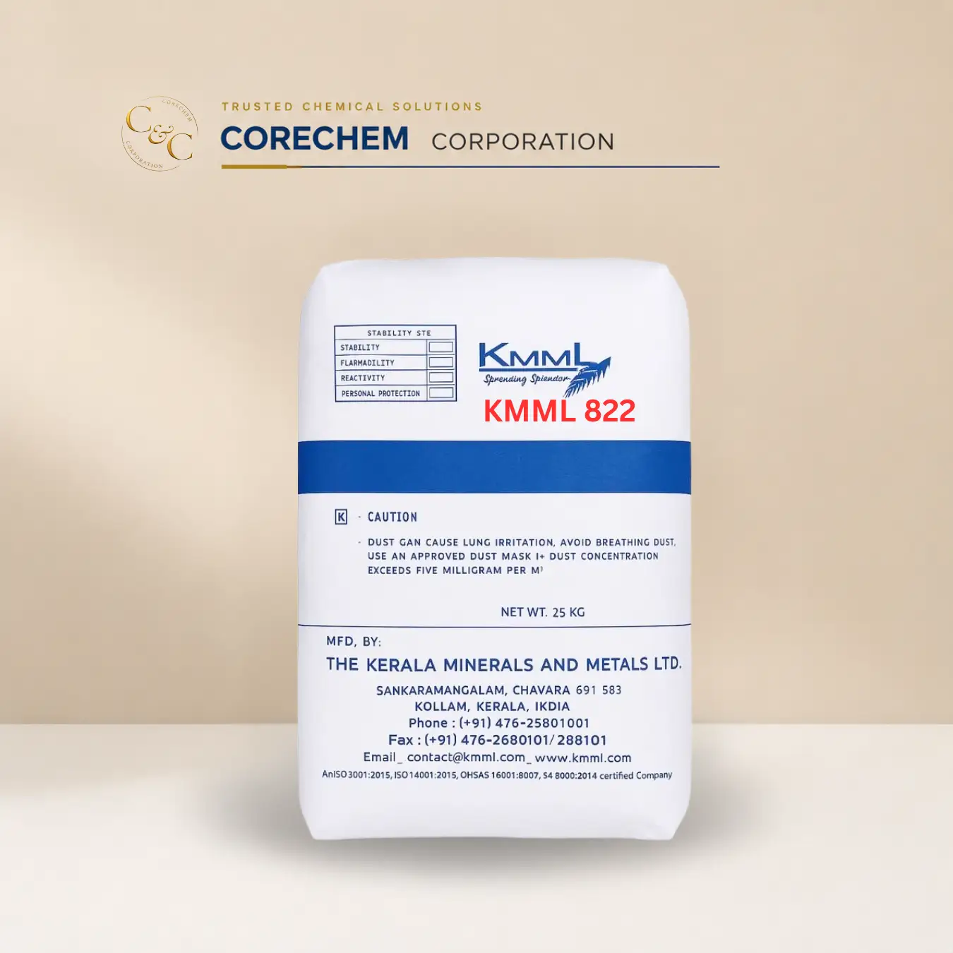 Kmml-822 Titanium Dioxide